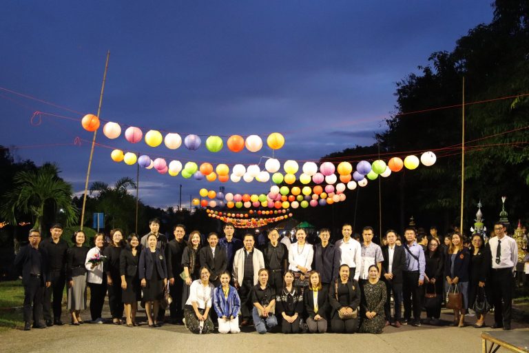 คณะวิทยาการจัดการฯ ร่วมกิจกรรม “สืบสานประเพณีลอยกระทง : สมมานทีธาร” ประจำปี 2568