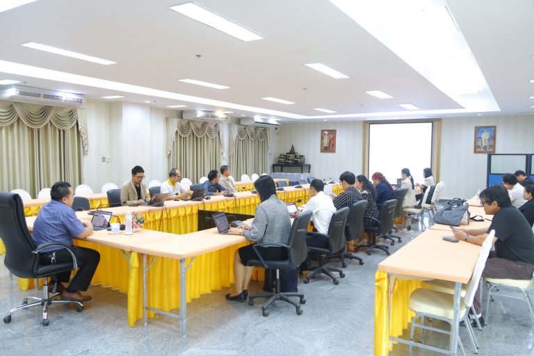 คณะวิทยาการจัดการฯ ม.นครพนม ประชุมเตรียมความพร้อมเป็นเจ้าภาพ AUCC 2027